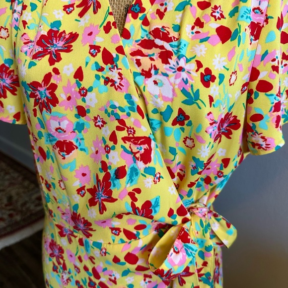 J Crew Wrap Dress - Picture 2 of 6